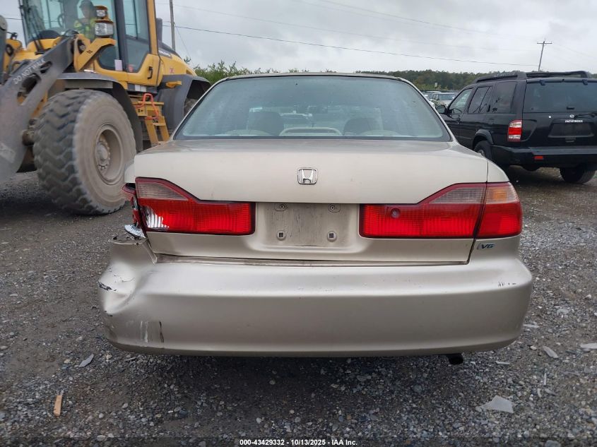 2000 Honda Accord 3.0 Ex VIN: 1HGCG165XYA089925 Lot: 43429332