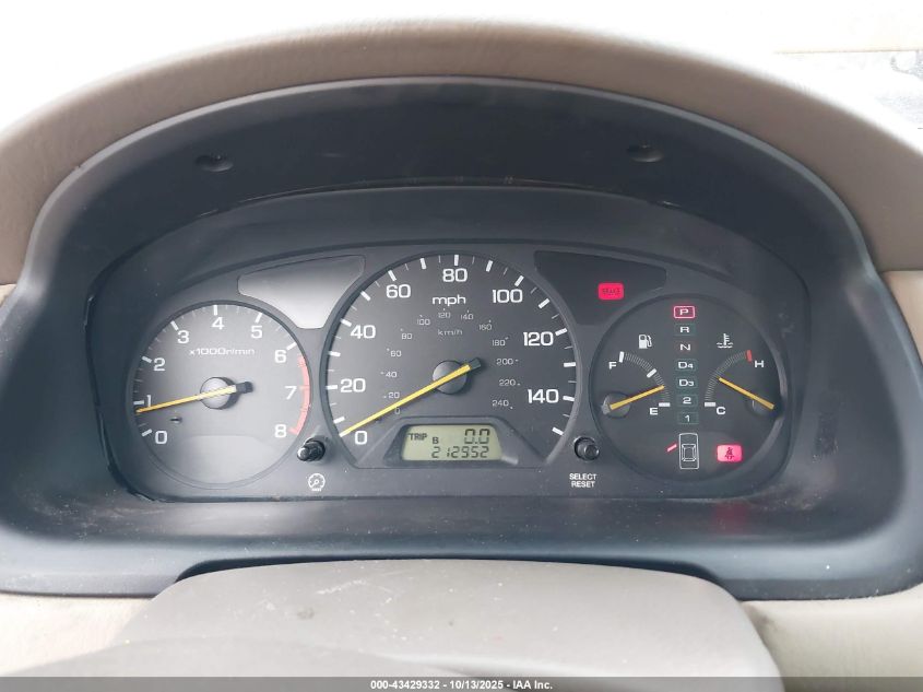 2000 Honda Accord 3.0 Ex VIN: 1HGCG165XYA089925 Lot: 43429332