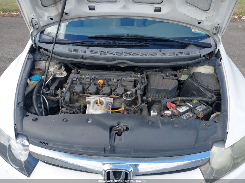 2008 Honda Civic Lx VIN: 2HGFA16568H339550 Lot: 43429358