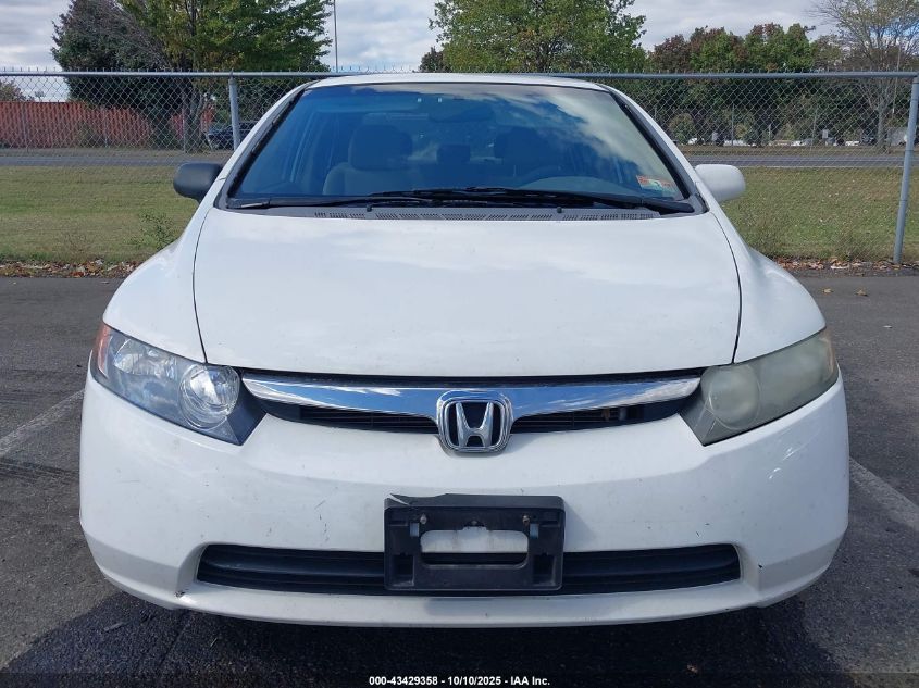 2008 Honda Civic Lx VIN: 2HGFA16568H339550 Lot: 43429358