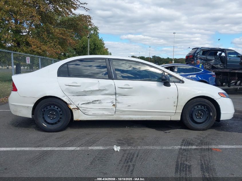 2008 Honda Civic Lx VIN: 2HGFA16568H339550 Lot: 43429358