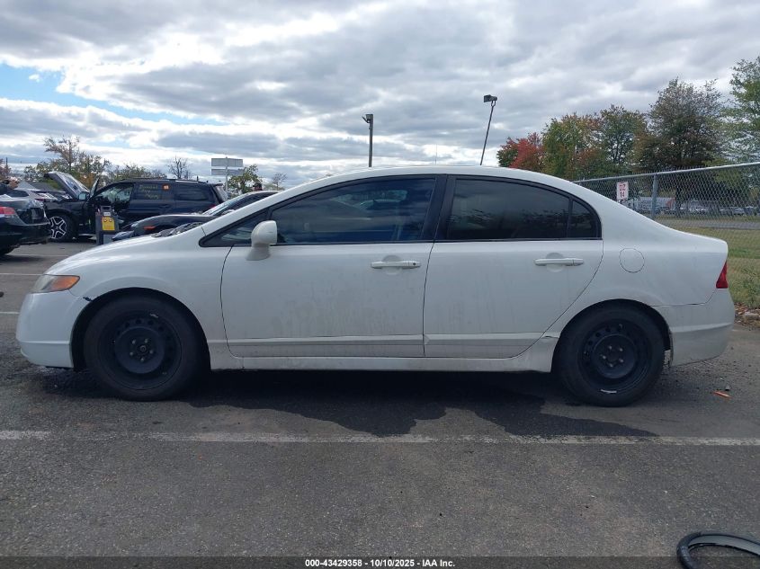 2008 Honda Civic Lx VIN: 2HGFA16568H339550 Lot: 43429358