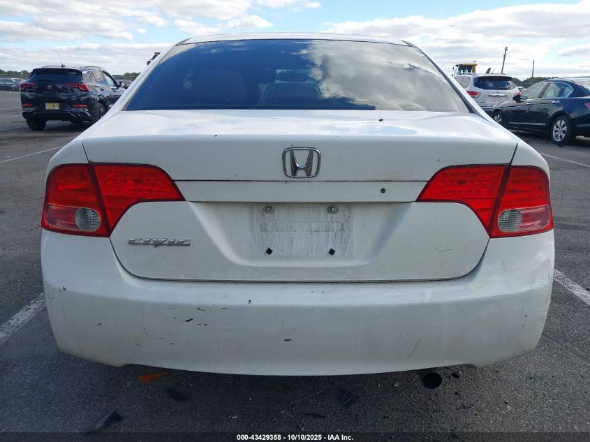 2008 Honda Civic Lx VIN: 2HGFA16568H339550 Lot: 43429358