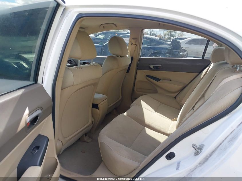 2008 Honda Civic Lx VIN: 2HGFA16568H339550 Lot: 43429358