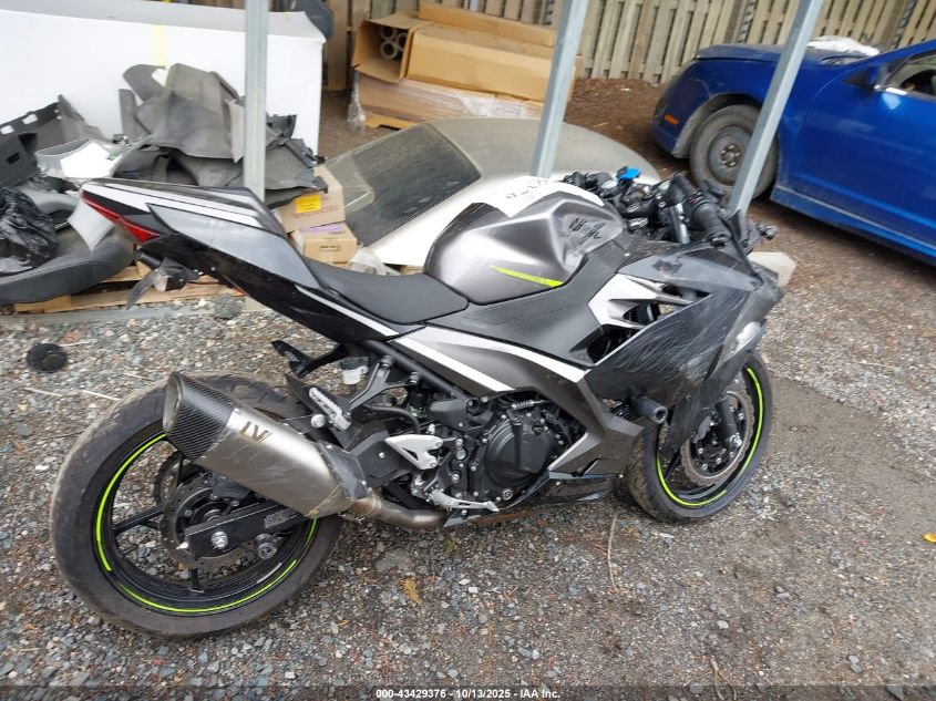 2021 Kawasaki Ex400 VIN: JKAEXKG17MDAD3189 Lot: 43429376