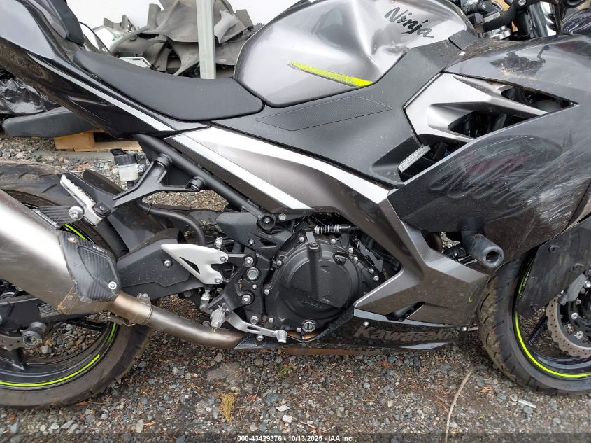 2021 Kawasaki Ex400 VIN: JKAEXKG17MDAD3189 Lot: 43429376