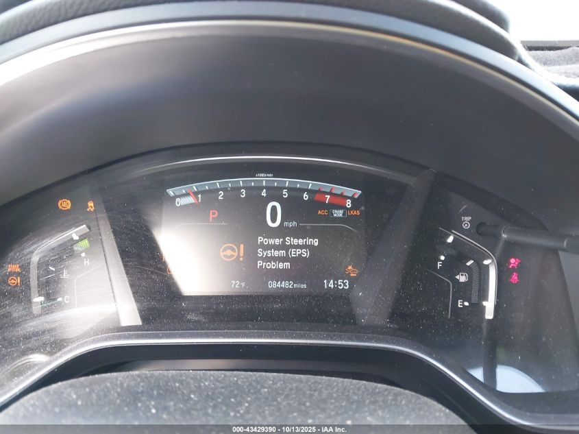 2017 Honda Cr-V Touring VIN: 2HKRW2H96HH642693 Lot: 43429390