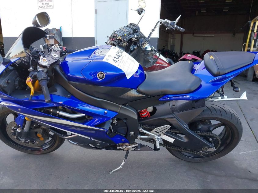 2007 Yamaha Yzfr6 L VIN: JYARJ12YX7A005476 Lot: 43429446