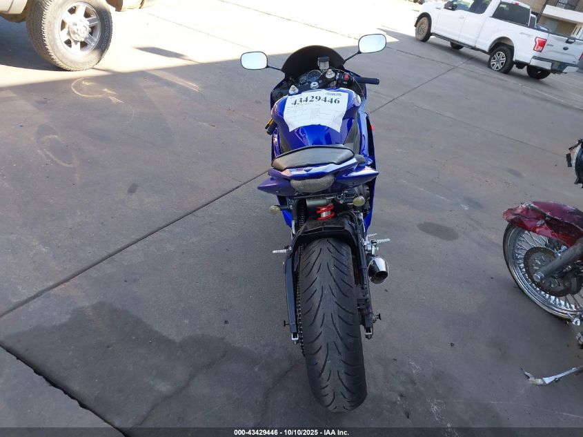 2007 Yamaha Yzfr6 L VIN: JYARJ12YX7A005476 Lot: 43429446