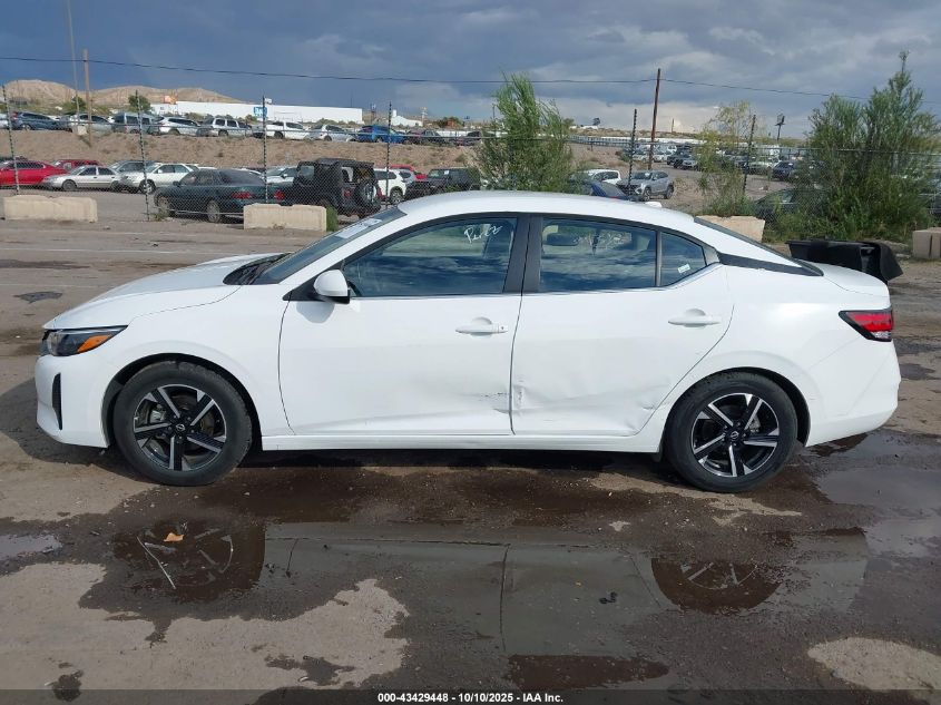 2025 Nissan Sentra Sv VIN: 3N1AB8CV8SY298734 Lot: 43429448