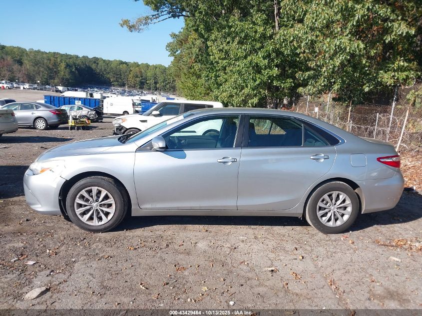 2015 Toyota Camry Le VIN: 4T1BF1FK3FU901706 Lot: 43429464