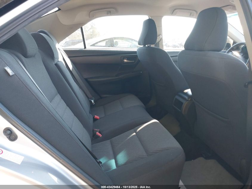 2015 Toyota Camry Le VIN: 4T1BF1FK3FU901706 Lot: 43429464