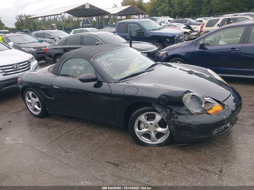 2002 Porsche Boxster VIN: WP0CA29822S620211 Lot: 43429480