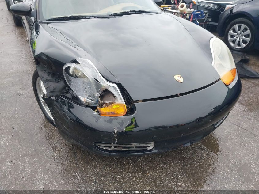 2002 Porsche Boxster VIN: WP0CA29822S620211 Lot: 43429480