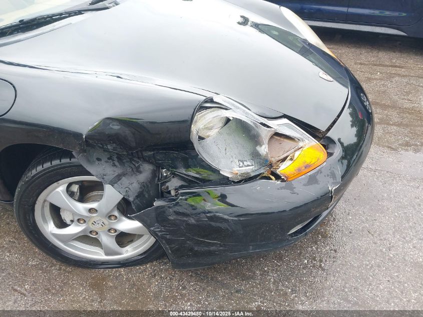 2002 Porsche Boxster VIN: WP0CA29822S620211 Lot: 43429480