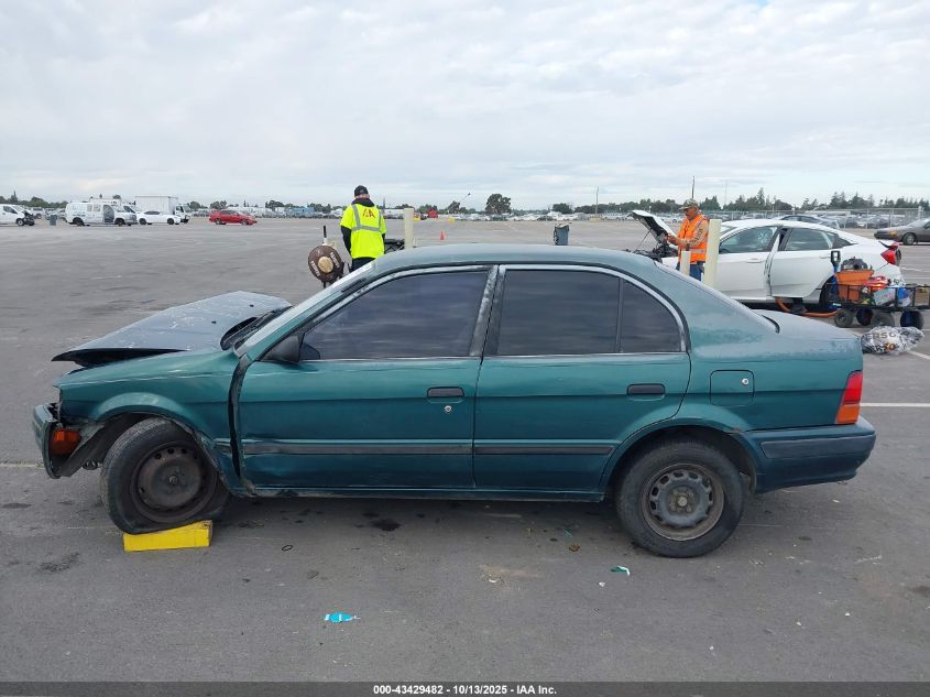 1995 Toyota Tercel Dx VIN: JT2EL56E3S7026611 Lot: 43429482