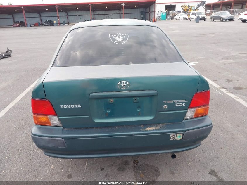 1995 Toyota Tercel Dx VIN: JT2EL56E3S7026611 Lot: 43429482