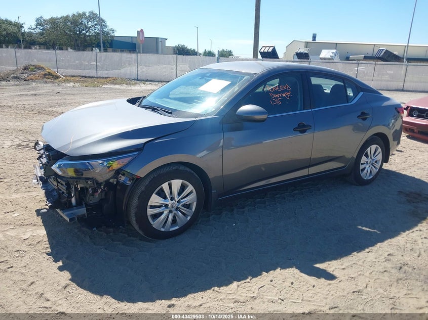 3N1AB8BV7SY231589 2025 NISSAN SENTRA photo no. 2