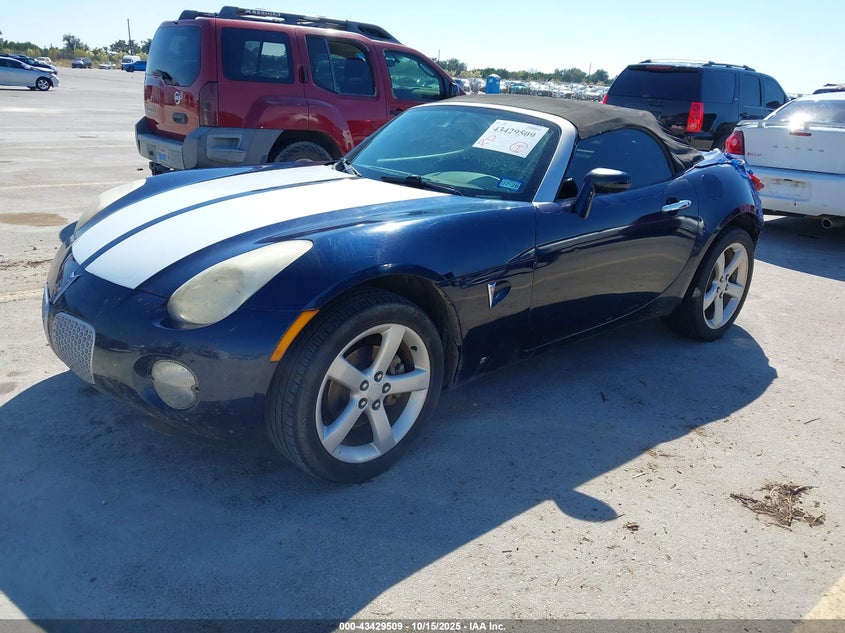 2006 Pontiac Solstice blue cabrio gasoline 1G2MB33B56Y111717 photo #3