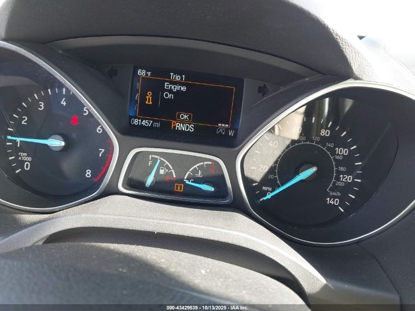 2017 Ford Escape Se VIN: 1FMCU9G91HUB61757 Lot: 43429539