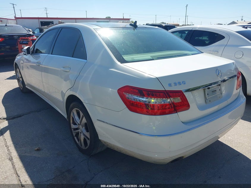 2011 Mercedes-Benz E 350 white sedan gasoline WDDHF5GB7BA269055 photo #4