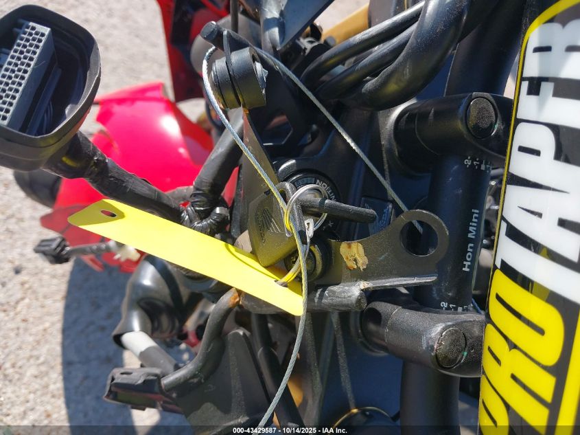 2025 Honda Grom 125 VIN: MLHJC9214S5302481 Lot: 43429587