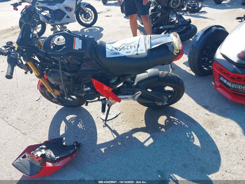 2025 Honda Grom 125 VIN: MLHJC9214S5302481 Lot: 43429587