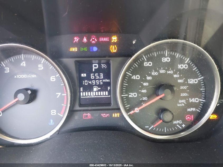 2014 Subaru Xv Crosstrek 2.0I Limited VIN: JF2GPAGC0E8227828 Lot: 43429603