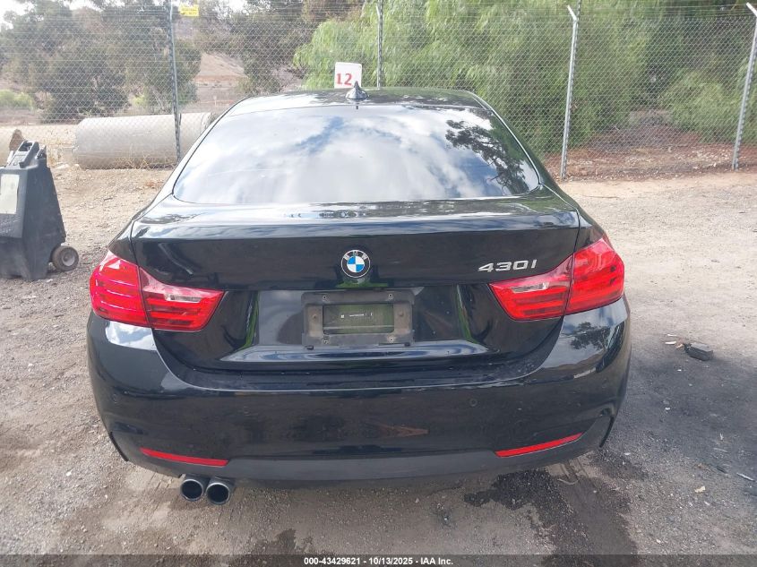 2017 BMW 430I Gran Coupe VIN: WBA4F7C58HG437888 Lot: 43429621