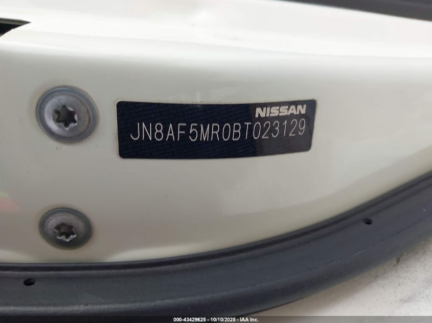 2011 Nissan Juke Sl VIN: JN8AF5MR0BT023129 Lot: 43429625