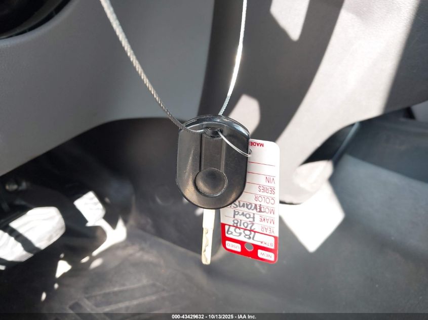 2018 Ford Transit-250 VIN: 1FTYR2CM1JKB34492 Lot: 43429632