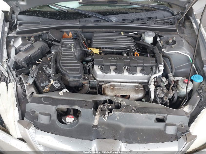 2004 Honda Civic Lx VIN: 2HGES16584H575068 Lot: 43429649