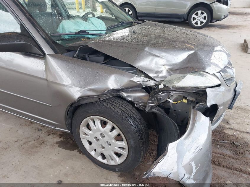 2004 Honda Civic Lx VIN: 2HGES16584H575068 Lot: 43429649