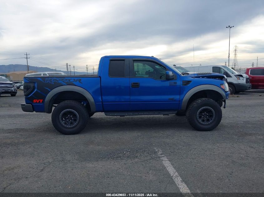 2010 Ford F-150 Svt Raptor VIN: 1FTEX1E68AFA59011 Lot: 43429653