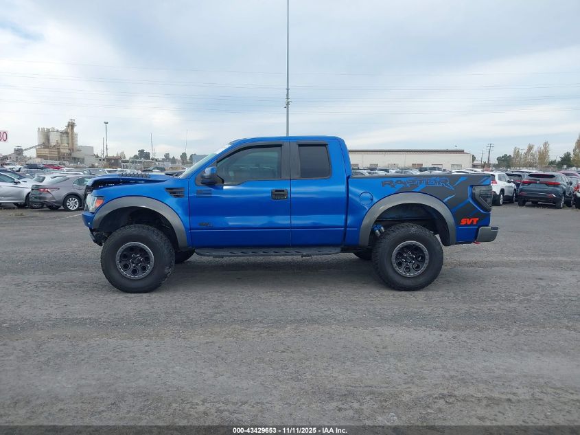 2010 Ford F-150 Svt Raptor VIN: 1FTEX1E68AFA59011 Lot: 43429653