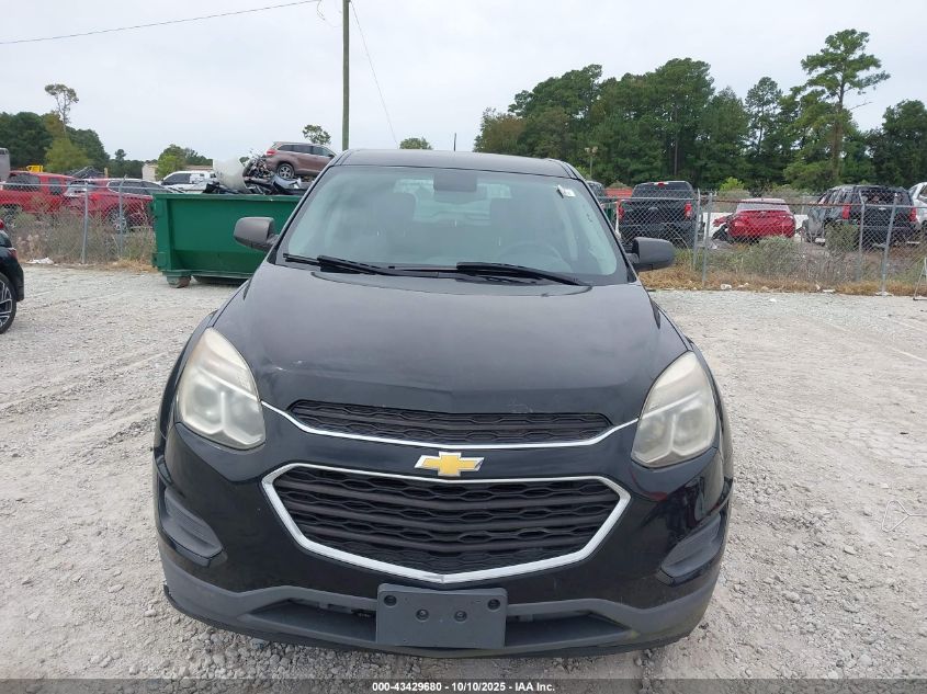 2017 Chevrolet Equinox Ls VIN: 2GNALBEK5H1561156 Lot: 43429680