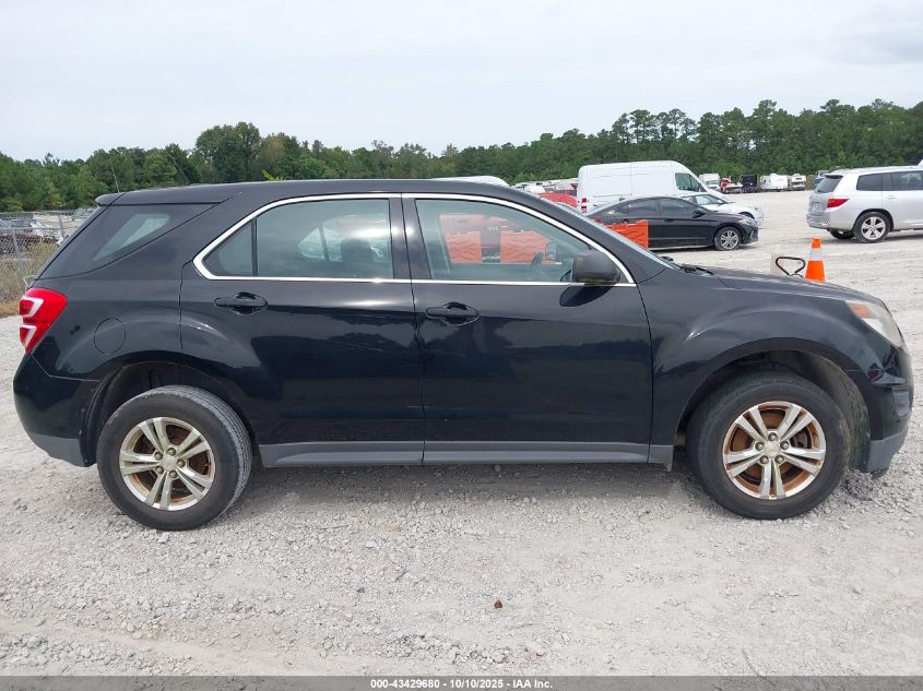 2017 Chevrolet Equinox Ls VIN: 2GNALBEK5H1561156 Lot: 43429680