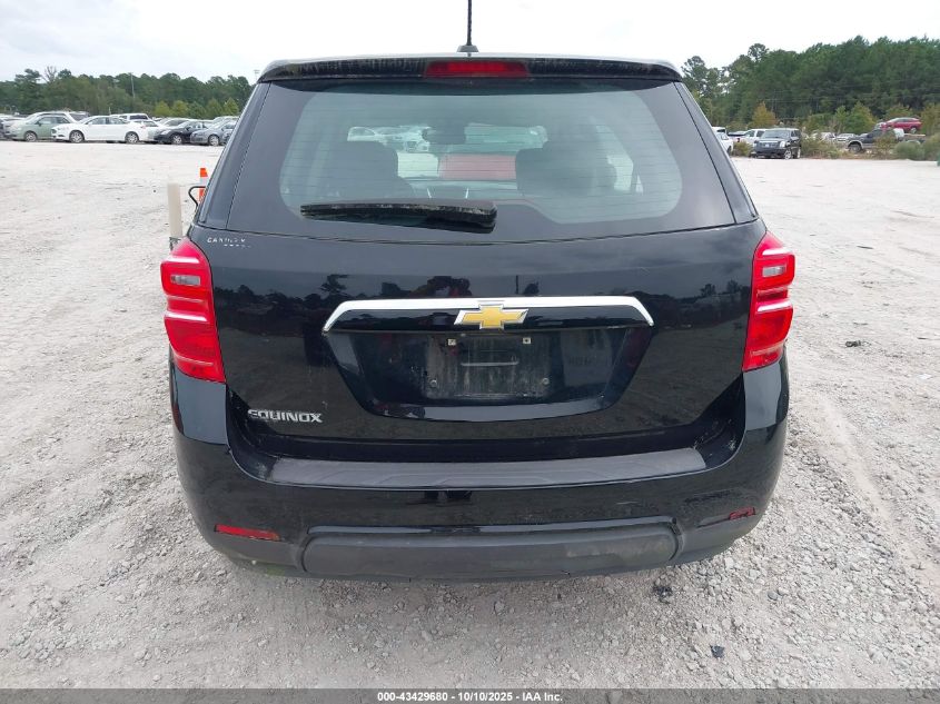 2017 Chevrolet Equinox Ls VIN: 2GNALBEK5H1561156 Lot: 43429680