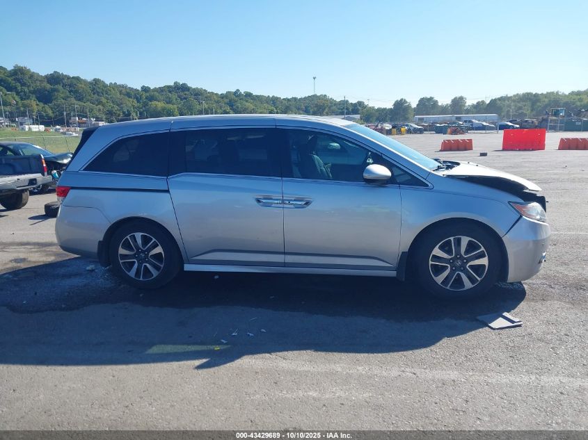 2014 Honda Odyssey Touring/Touring Elite VIN: 5FNRL5H96EB070951 Lot: 43429689