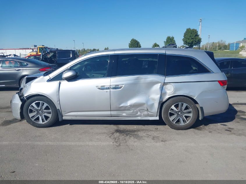2014 Honda Odyssey Touring/Touring Elite VIN: 5FNRL5H96EB070951 Lot: 43429689