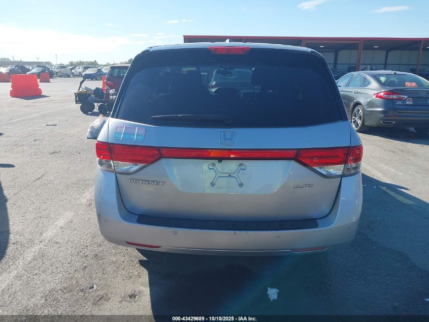 2014 Honda Odyssey Touring/Touring Elite VIN: 5FNRL5H96EB070951 Lot: 43429689