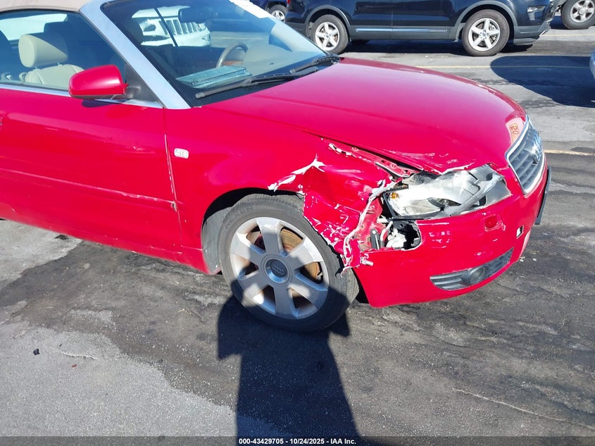 2006 Audi A4 1.8T VIN: WAUAC48H56K009073 Lot: 43429705