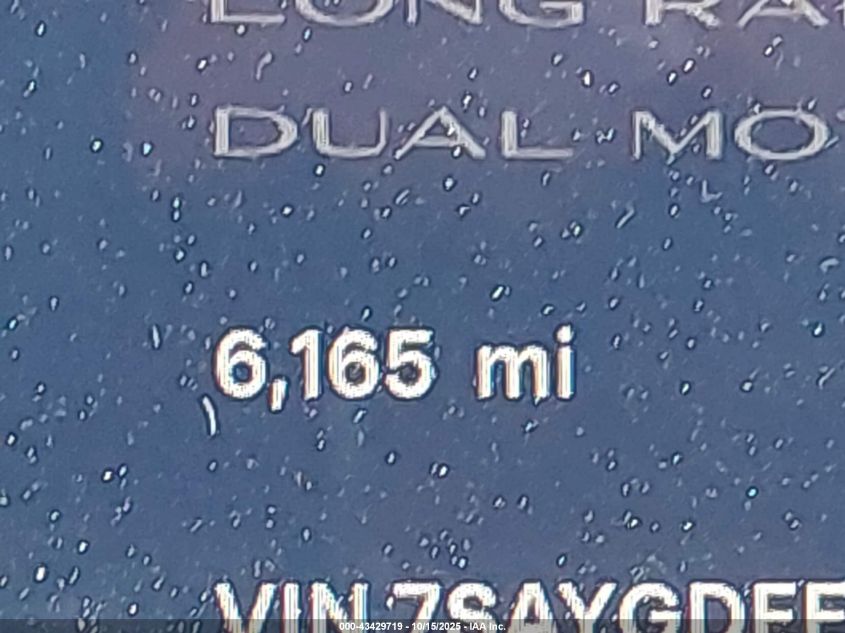 2026 Tesla Model Y Long Range Dual Motor All-Wheel Drive/Long Range Launch Series VIN: 7SAYGDEE8TF368090 Lot: 43429719