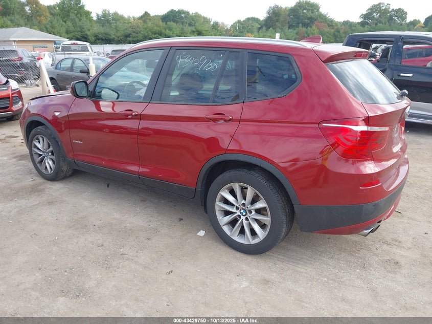 Vin: 5uxwx9c52e0d23086, lot: 43924594, bmw x3 xdrive28i 20143