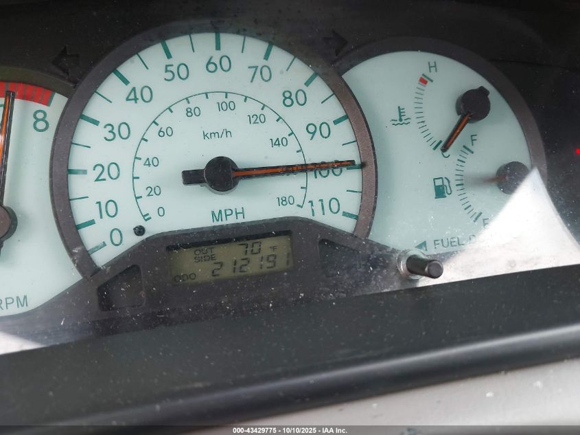 2004 Toyota Corolla Le VIN: 2T1BR32E64C302851 Lot: 43429775