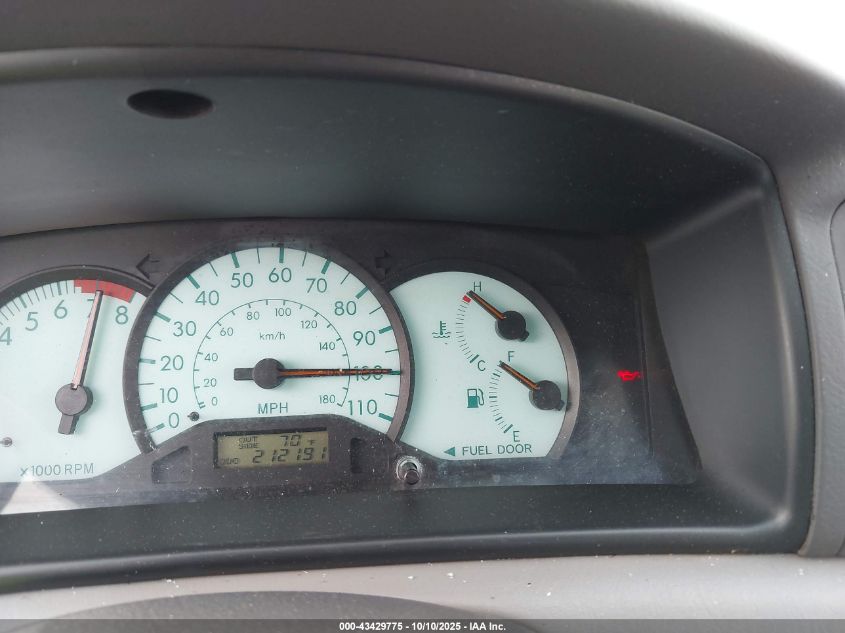 2004 Toyota Corolla Le VIN: 2T1BR32E64C302851 Lot: 43429775