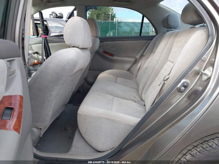 2004 Toyota Corolla Le VIN: 2T1BR32E64C302851 Lot: 43429775