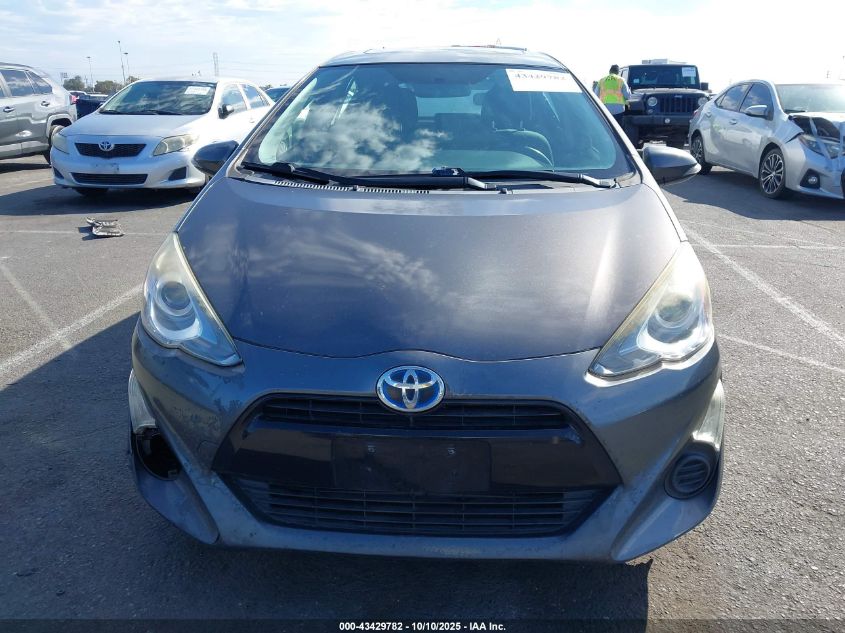 2015 Toyota Prius C Three VIN: JTDKDTB3XF1099354 Lot: 43429782