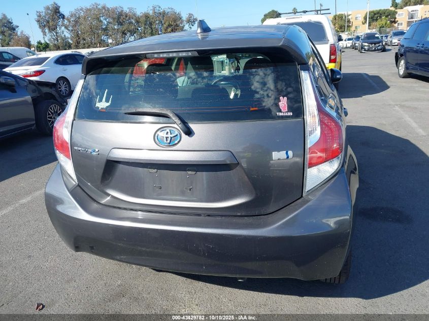 2015 Toyota Prius C Three VIN: JTDKDTB3XF1099354 Lot: 43429782