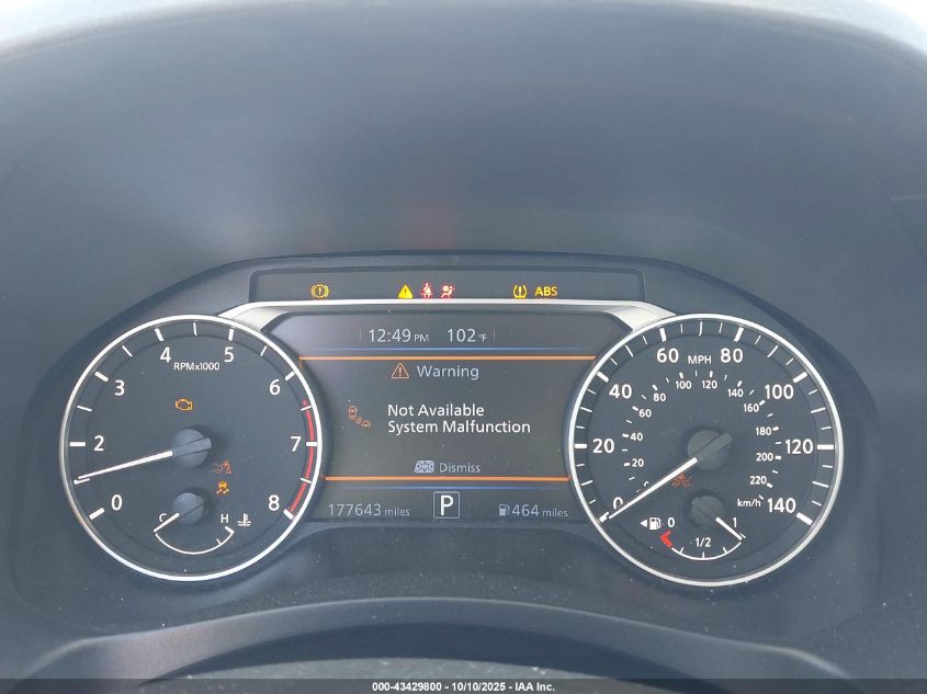 2019 Nissan Altima 2.5 Sv VIN: 1N4BL4DV8KC138115 Lot: 43429800